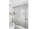 Bathroom with a large walk-in shower and white tile at 6250 7Th W Ave # 6250, Bradenton, FL 34209