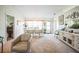 View of dining room with access to kitchen and additional rooms at 8015 Willow Brook Dr, Spring Hill, FL 34606