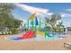 Resort-style pool with a fun water playground for  at 12712 Weston Oaks Ln, Riverview, FL 33579