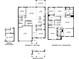 First and second floor plan of the house at 5704 Silver Moonlight Dr, Palmetto, FL 34221