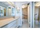 Bathroom with tub, shower, and grab bars at 6145 Sun Blvd # 607, St Petersburg, FL 33715