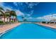 Relaxing community pool with stunning waterfront views at 6145 Sun Blvd # 607, St Petersburg, FL 33715