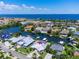 Wide aerial showcasing waterfront location and community at 6510 Seabird Way, Apollo Beach, FL 33572