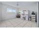 Bedroom featuring a vanity and a cat tree at 8209 Rugby Ct, Hudson, FL 34667