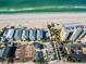 Aerial view showing beach house near the ocean at 822 Gulf Blvd # 4-6, Indian Rocks Beach, FL 33785