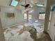 Renovation project: Interior of home with new flooring and open space at 822 Gulf Blvd # 4-6, Indian Rocks Beach, FL 33785