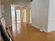 Hallway with wood flooring and access to bathroom at 822 Gulf Blvd # 4-6, Indian Rocks Beach, FL 33785