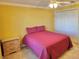 Bedroom with a dresser and a double bed at 9336 Villa Entrada, New Port Richey, FL 34655