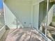 Screened patio with sliding glass door access at 9336 Villa Entrada, New Port Richey, FL 34655