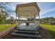 Relaxing gazebo near pond offers peaceful waterfront views at 9415 Sayre St, Riverview, FL 33569