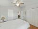 Bedroom with private bathroom and double doors at 11607 Branch Cay Cir, Riverview, FL 33569