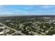 Aerial view showing home location in a quiet residential neighborhood at 1901 N Highland Ave, Clearwater, FL 33755