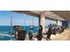 Modern fitness center with state-of-the-art equipment and water views at 5701 Bowen Daniel Dr. # 402, Tampa, FL 33616