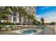 Resort-style pool and spa with sundeck and lounge area at 5701 Bowen Daniel Dr. # 402, Tampa, FL 33616