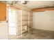 Garage interior with shelving and storage options at 6741 Willits Ave, New Port Richey, FL 34655
