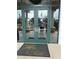 Double doors to the Heritage Isles Golf & Country Club at 18229 Port Side St, Tampa, FL 33647