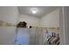 Spacious closet with wire shelving and hanging rods at 2348 Shelley St # 4, Clearwater, FL 33765