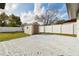 Backyard patio with shed and pavers at 26728 Hickory Loop, Lutz, FL 33559
