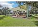 A charming playground with climbing features and slides offers outdoor fun for families at 4735 Rolling Green Dr, Wesley Chapel, FL 33543