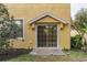 Exterior view of sliding glass door leading to a patio at 9042 Moonlit Meadows Loop, Riverview, FL 33578