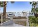 Waterfront view of a dock and surrounding marina, perfect for boating enthusiasts at 4939 Floramar Ter # 501, New Port Richey, FL 34652
