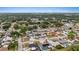 Wide aerial view showing the home's position within a residential area at 6926 Williams Dr, Tampa, FL 33634