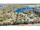 Large lot property near the lake at 19505 Coachlight Way, Lutz, FL 33549