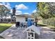 Ground-level storage for pool equipment and filtration system at 19505 Coachlight Way, Lutz, FL 33549