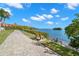 Scenic walkway along the waterfront with views of the bay at 2705 Via Murano # 117, Clearwater, FL 33764