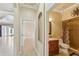 Well-appointed bathroom with shower and vanity at 5269 61St N Way, Kenneth City, FL 33709