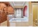 Large bathroom with walk-in shower and soaking tub at 5269 61St N Way, Kenneth City, FL 33709