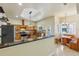 Kitchen features breakfast nook, granite counters, and stainless steel appliances at 5269 61St N Way, Kenneth City, FL 33709