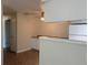 Cozy kitchenette area with white cabinets and laminate countertops, offering a functional and tidy space at 6177 Chesham Dr # 6, New Port Richey, FL 34653