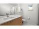 Contemporary bathroom with modern vanity, walk-in shower, and minimalist design at 855 3Rd N Ave, St Petersburg, FL 33701