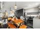 Well appointed kitchen is next to the living room, perfect for entertaining guests with stainless appliances at 855 3Rd N Ave, St Petersburg, FL 33701