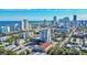 Beautiful aerial view of building in an urban area, near the ocean at 226 5Th N Ave # 1502, St Petersburg, FL 33701