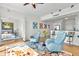 Bright living area with an open floorplan with access to the bedroom and modern kitchen at 226 5Th N Ave # 1502, St Petersburg, FL 33701
