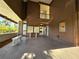 Building entrance with mailboxes and exterior bench at 3031 Countryside Blvd # 35C, Clearwater, FL 33761