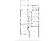 Detailed floor plan showcasing layout of bedrooms, bathrooms, living areas, and garage at 4275 Caskie Pl, Brooksville, FL 34604