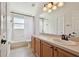 Cozy bathroom with standard bath fixtures and vanity at 15815 Muirfield Dr, Odessa, FL 33556