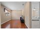 Bonus room showcasing wood floors and an abundance of light at 20314 Chestnut Grove Dr, Tampa, FL 33647