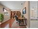 Study room with a large window and an organized bookshelf at 20314 Chestnut Grove Dr, Tampa, FL 33647