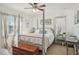 Bright bedroom featuring a ceiling fan, and plenty of natural light at 13945 75Th Ave, Seminole, FL 33776