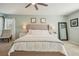 Main bedroom featuring plush carpeting, and plenty of natural light at 13945 75Th Ave, Seminole, FL 33776