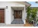 Home featuring a stylish front entrance with a decorative tile landing at 5321 Dover Ne St, St Petersburg, FL 33703