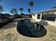 Beautiful backyard pool and spa area with lush landscaping at 5321 Dover Ne St, St Petersburg, FL 33703
