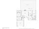 Detailed floor plan of the home showing layout of rooms and dimensions at 3140 Carlos Dr, Dunedin, FL 34698