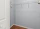 A simple closet design features a wire shelf on the back wall and a white door at 3611 19Th N St, St Petersburg, FL 33713