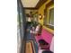 Screened-in porch with comfortable rocking chairs and a relaxing ambiance at 215 24Th Se Ave, St Petersburg, FL 33705