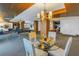 Entertaining recreation room features a pool table, bar, and seating at 1350 Gulf Blvd, Clearwater, FL 33767